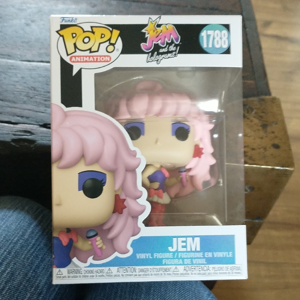 Funko Pop! Jem with Pink Hair and Purple Outfit
